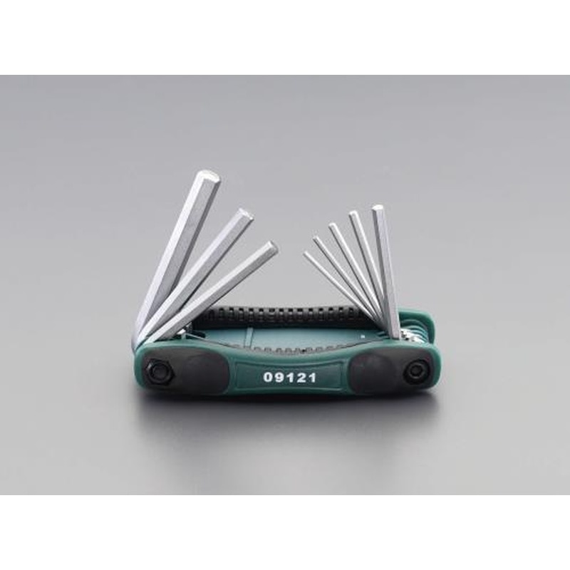エスコ EA683BH 1/4”-5/32”［Hexagon]キーレンチ(折込式) 1個（ご注文単位1個）【直送品】