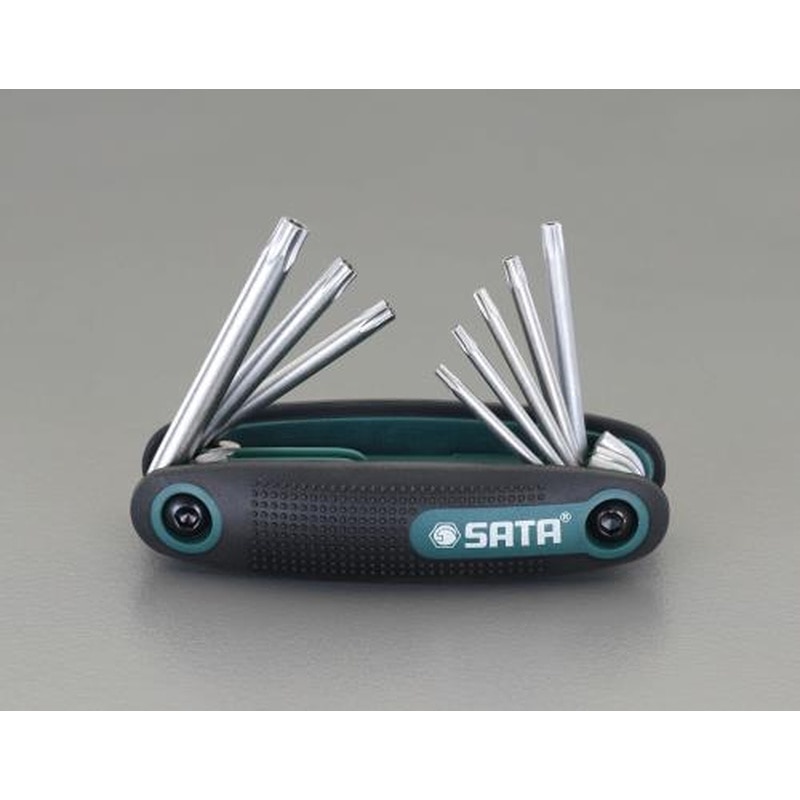 エスコ EA683EH T9-T408本組(TORX)キーレンチ 1個（ご注文単位1個）【直送品】