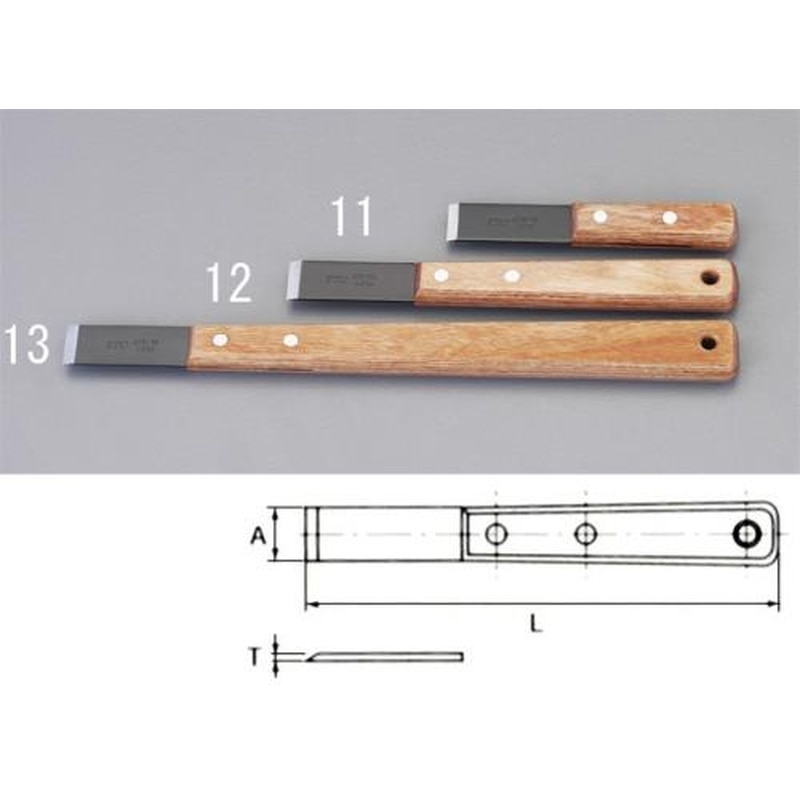 エスコ EA524-12 18x180mm［硬鋼刃]スクレーパー 1個（ご注文単位1個）【直送品】