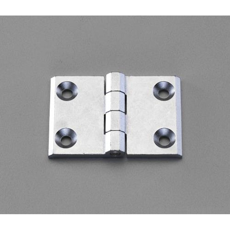 エスコ EA951CY-750A 76x50mmフラットヒンジ(亜鉛ダイキャスト) 1個（ご注文単位1個）【直送品】