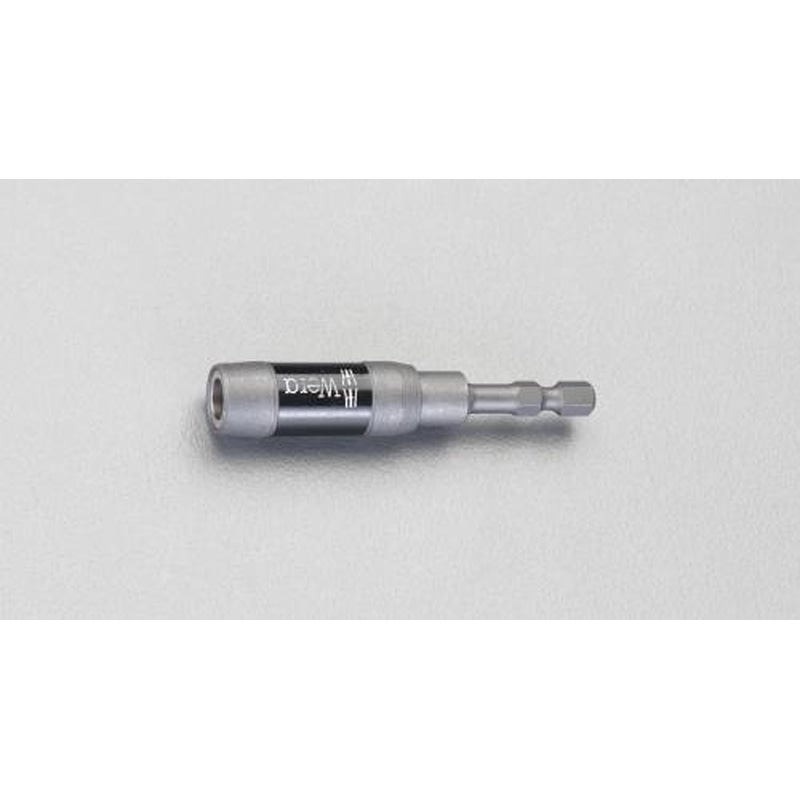 エスコ EA611M-2 1/4”Hex/75mmビットホルダー(インパクト用・Mag付) 1個（ご注文単位1個）【直送品】