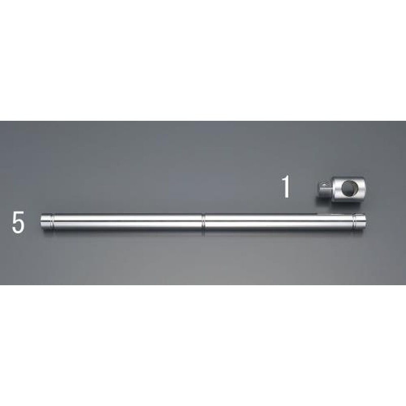 エスコ EA618SH-5 3/4”DR500mmバーハンドル 1個（ご注文単位1個）【直送品】