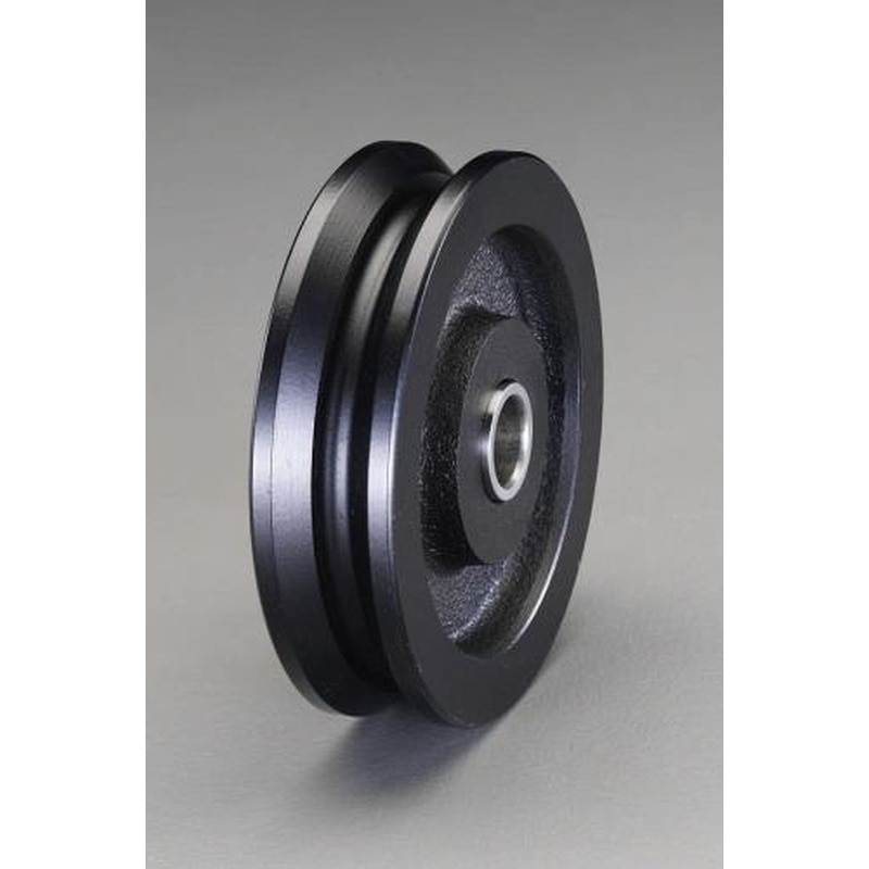 エスコ EA986VE-350 150mm戸車車輪(V型・重量用) 1個(ご注文単位1個)【直送品】