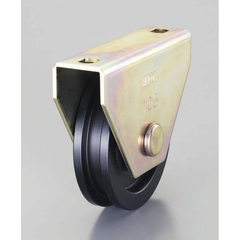 エスコ EA986VF-50 50mm/200kg戸車(コ型・重量用) 1個(ご注文単位1個)【直送品】