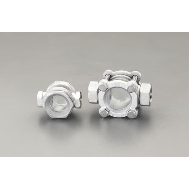 エスコ EA469SC-8 PT1”［透視式]サイトグラス(ステンレス製) 1個（ご注文単位1個）【直送品】