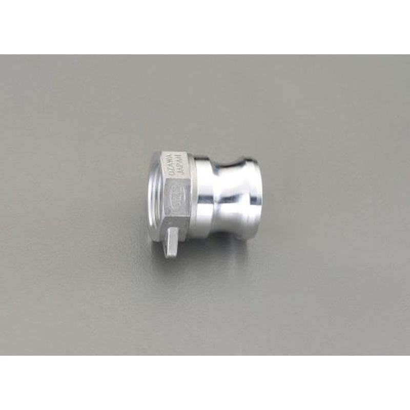 エスコ EA462BA-4 R1/2”雌ねじプラグ(アルミ製) 1個（ご注文単位1個）【直送品】