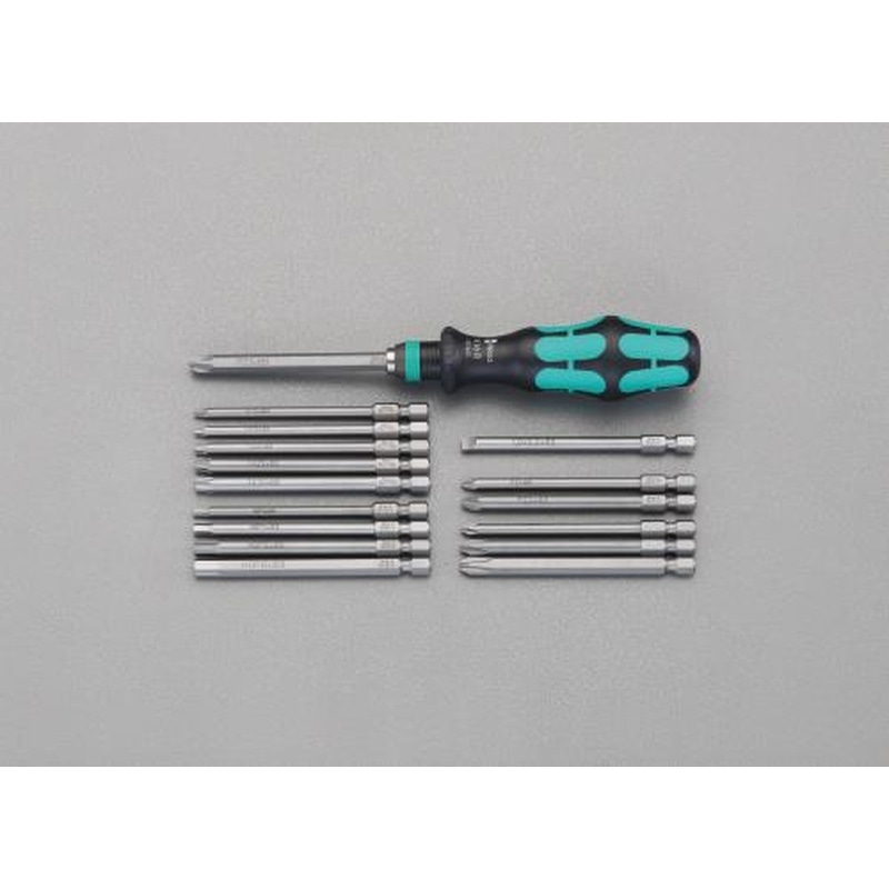 エスコ EA550BT-11[＋-PoziHexTorx]ドライバーセット 1個（ご注文単位1個）【直送品】