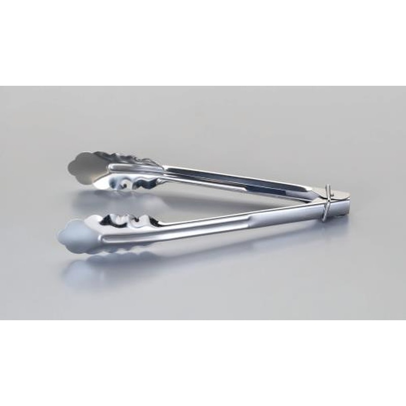 エスコ EA595K-31 240mmリング付トング(ステンレス製) 1個（ご注文単位1個）【直送品】