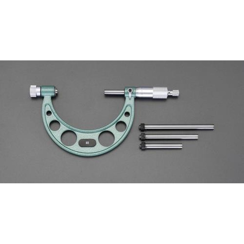 エスコ EA725EH-32 100-200mmマイクロメーター(替アンビル式) 1個（ご注文単位1個）【直送品】