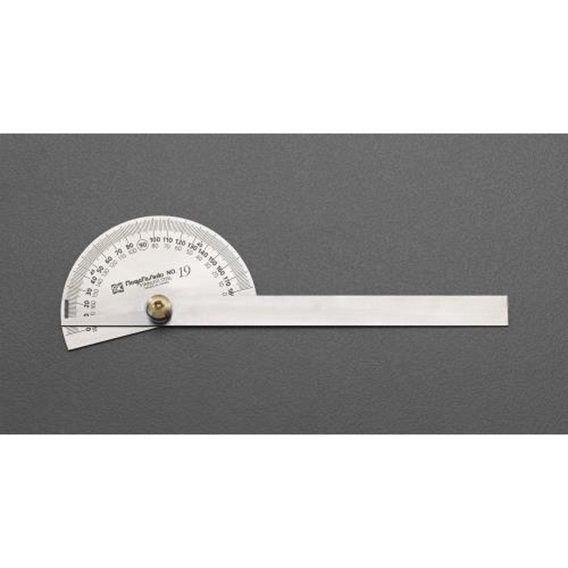 エスコ EA720WS-2 204x90mmプロトラクター(カットタイプ) 1個(ご注文単位1個)【直送品】