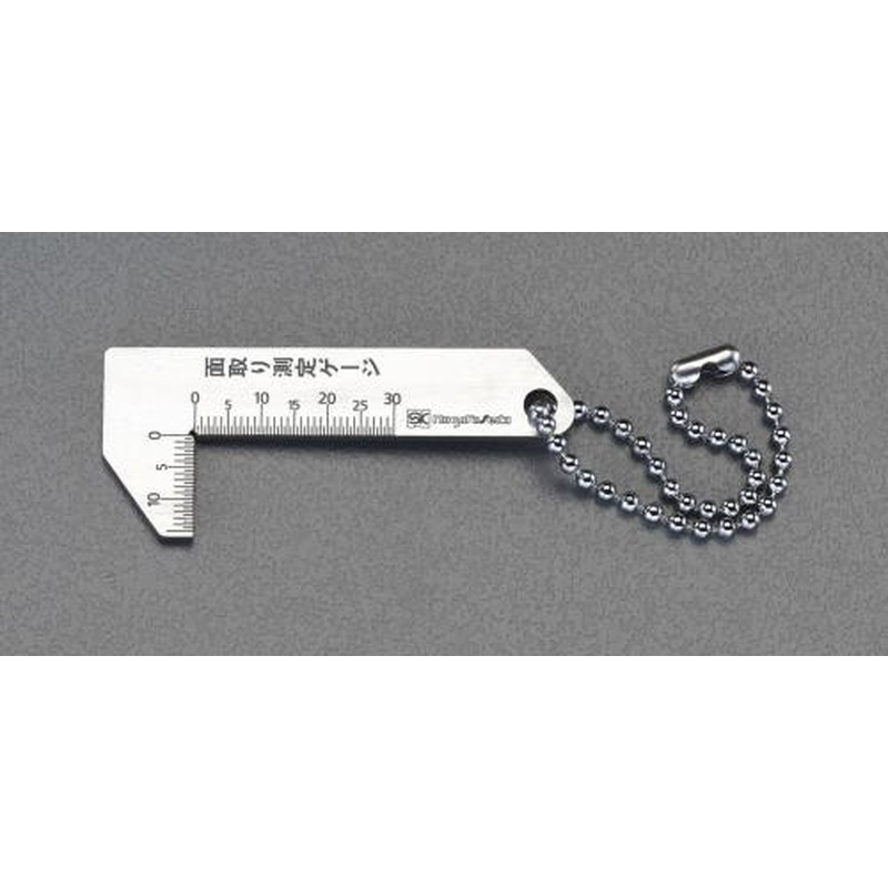 エスコ EA725SD-50 面取り測定ゲージ 1個（ご注文単位1個）【直送品】