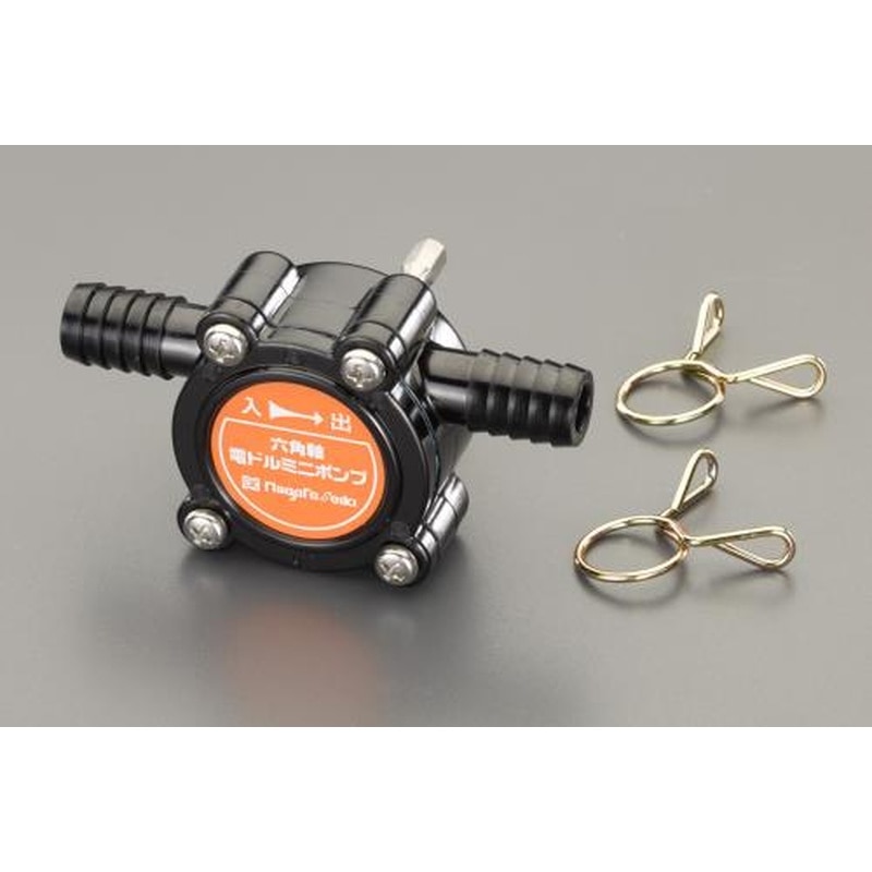 エスコ EA345AA-2 ミニポンプ・電気ドリル用(φ15mmホース) 1個（ご注文単位1個）【直送品】