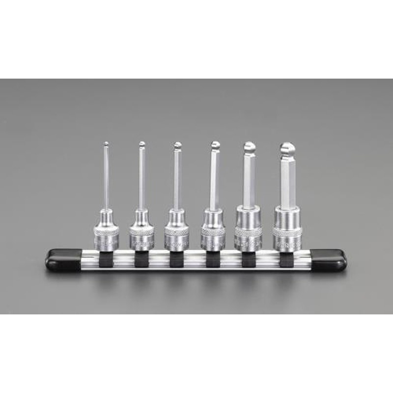 エスコ EA618JH-1 3/8”DR/3-10mm/75m［Ball-Hex]ビットソケットセット 1個（ご注文単位1個）【直送品】