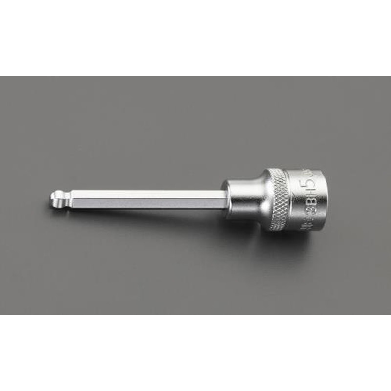 エスコ EA618JH-8 3/8”DR/8x75mm［Ball-Hex]ビットソケット 1個（ご注文単位1個）【直送品】