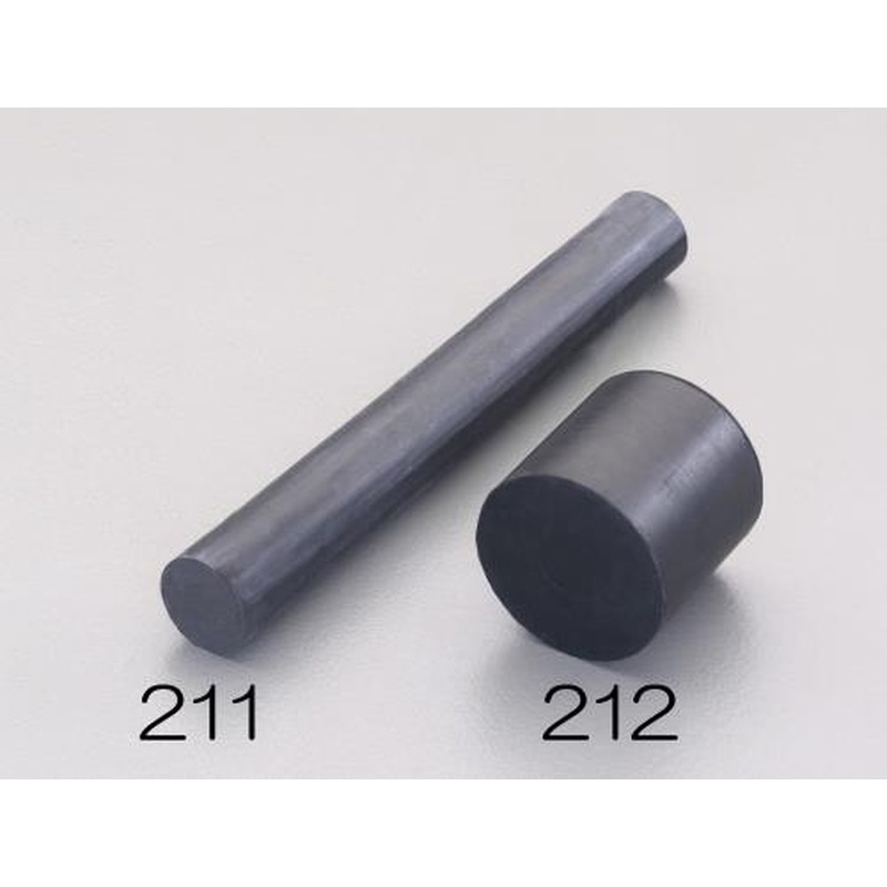 エスコ EA997XC-211 φ25x200mm円柱ゴム 1個（ご注文単位1個）【直送品】