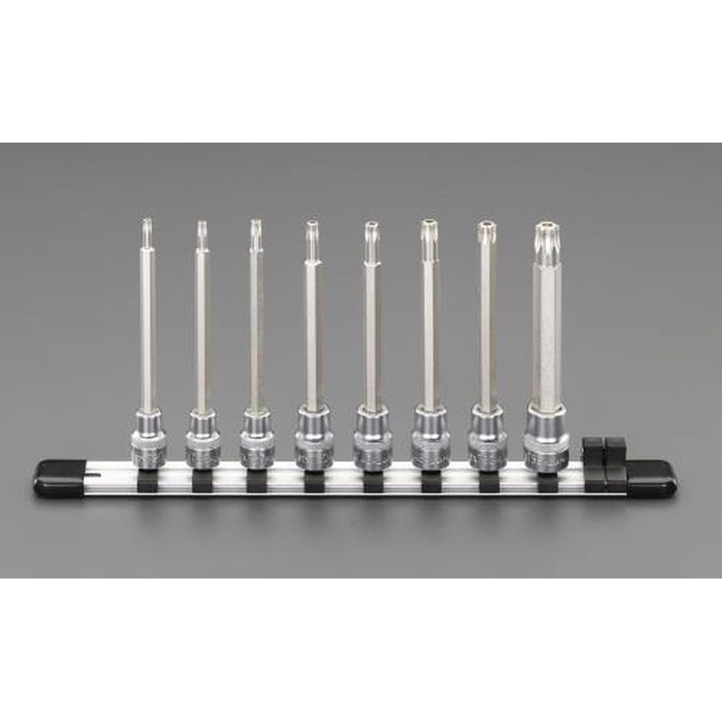 エスコ EA618JY 3/8”DR/T20-T55/125mm［Bore-Torx]ビットソケット 1個（ご注文単位1個）【直送品】