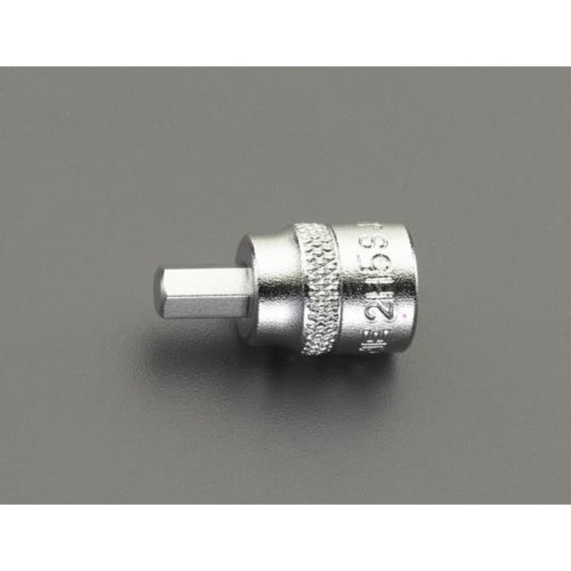 エスコ EA618HT-5 1/4”DR/5.0x25mm［INHEX]ビットソケット 1個（ご注文単位1個）【直送品】