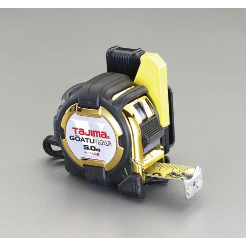 エスコ EA720JN-150 25mmx5.0mメジャー(強力テープ/ホルダー付) 1個(ご注文単位1個)【直送品】