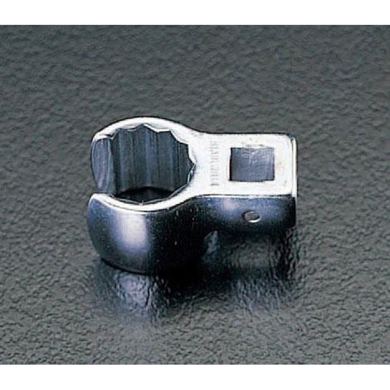 エスコ EA617YW-1A 1/4”DRx3/8”［CROW-RING]スパナ 1個（ご注文単位1個）【直送品】