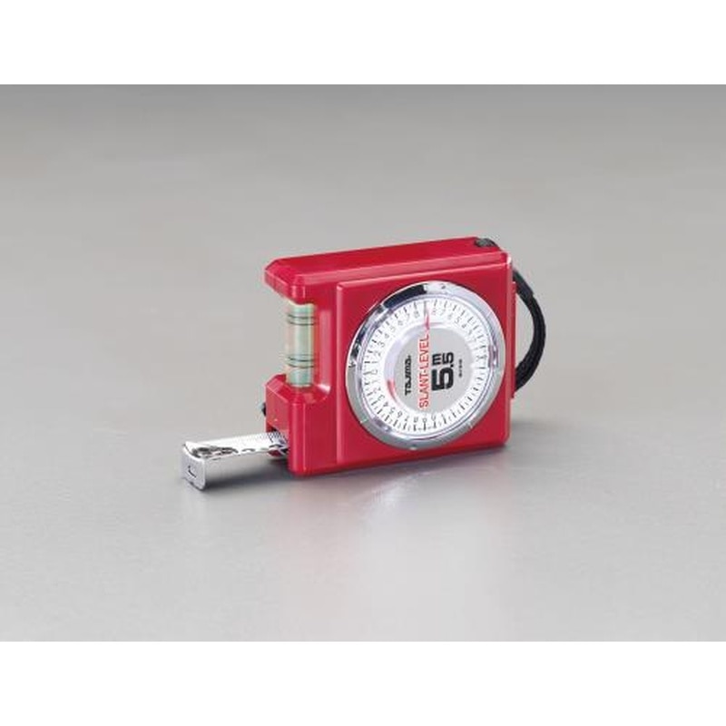 エスコ EA720JH-255 19mmx5.5mメジャー(レベル・角度計付) 1個(ご注文単位1個)【直送品】