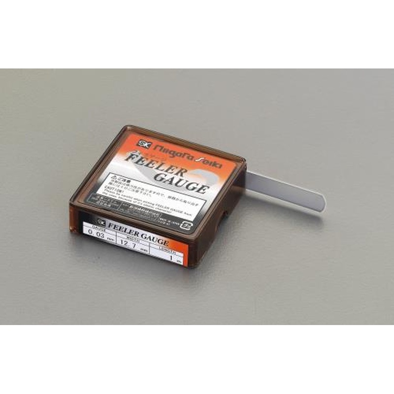 エスコ EA725RH-9 0.09mm/12.7mmx1mフィラゲージ(ステンレス製) 1個（ご注文単位1個）【直送品】