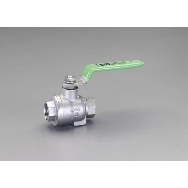 エスコ EA470AG-14 Rc1・1/2”ボールバルブ(ステンレス製・フルボア型) 1個（ご注文単位1個）【直送品】