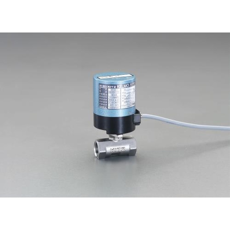 エスコ EA470BH-12 Rc1・1/4”電動式ボールバルブ(AC100V/ステンレス) 1個（ご注文単位1個）【直送品】