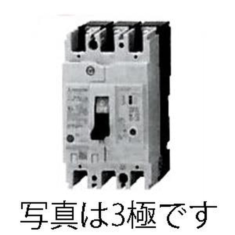 エスコ EA940MN-15 AC100-240V/50A/2極漏電遮断器(フレーム50) 1個(ご注文単位1個)【直送品】