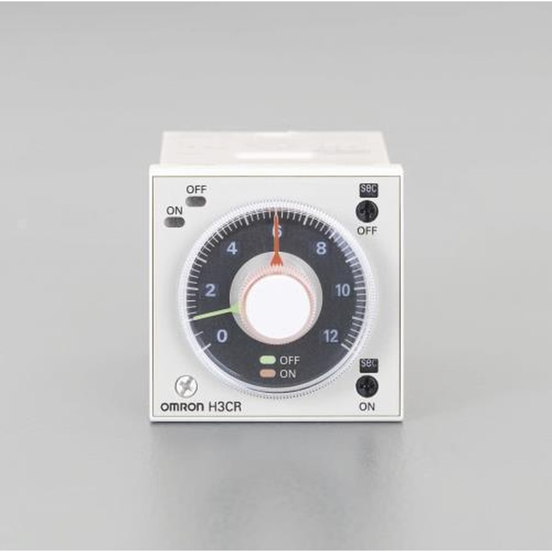 エスコ EA940LG-22 AC100-240Vツインタイマー(11ピン) 1個(ご注文単位1個)【直送品】