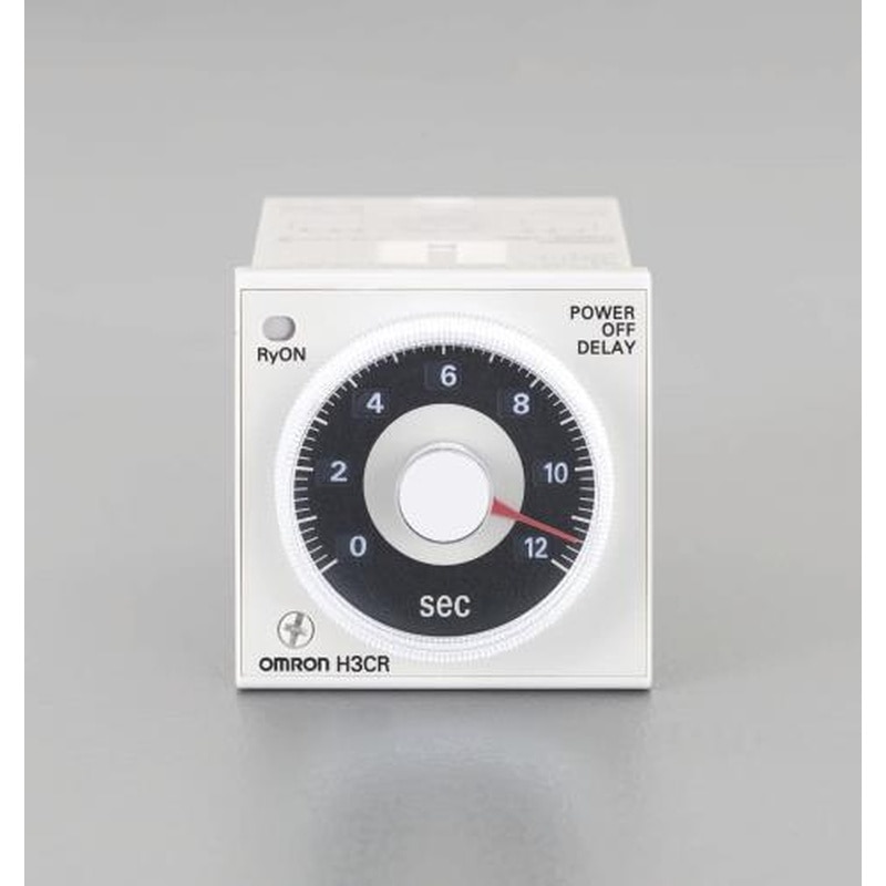 エスコ EA940LG-34 AC100-120V電源オフディレータイマー(0.05-12分) 1個（ご注文単位1個）【直送品】