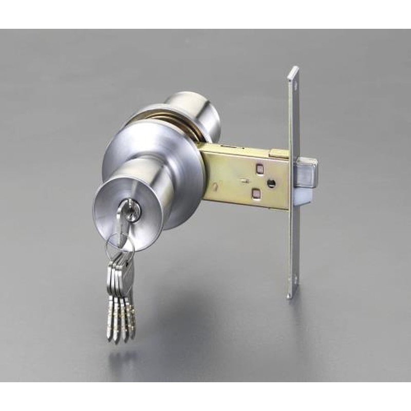 エスコ EA951KB-14 23-43mm/100mm玄関錠(取替え用) 1個（ご注文単位1個）【直送品】