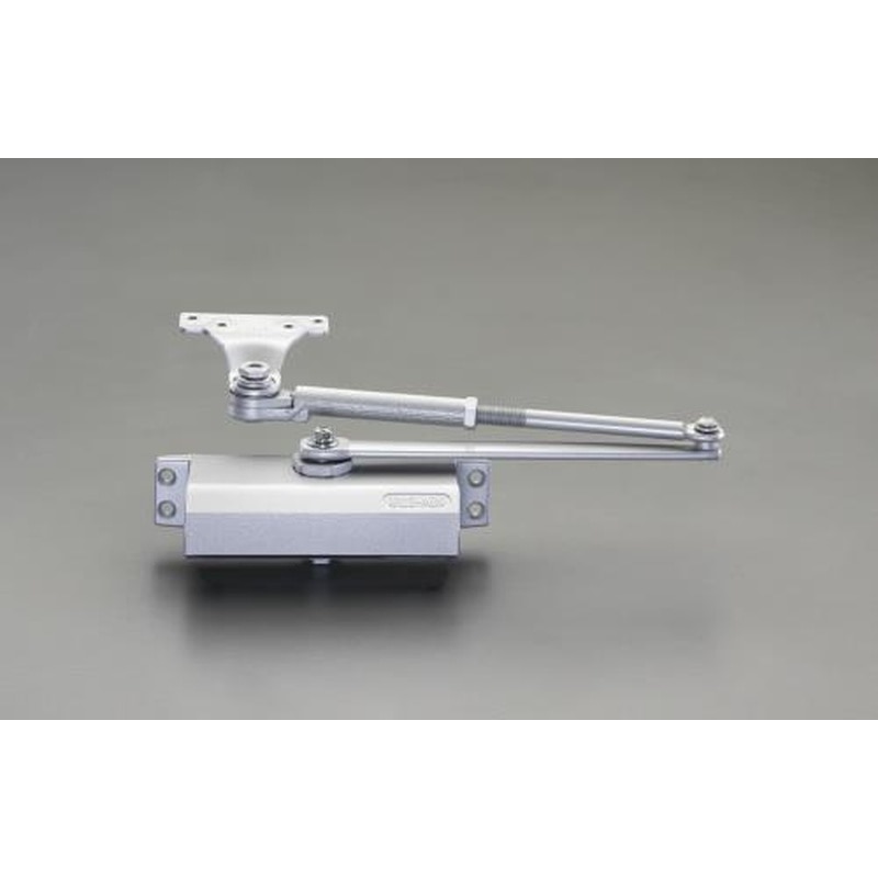 エスコ EA951LD-7A 65kg以下ドアクローザー(パラレル型/シルバー) 1個（ご注文単位1個）【直送品】