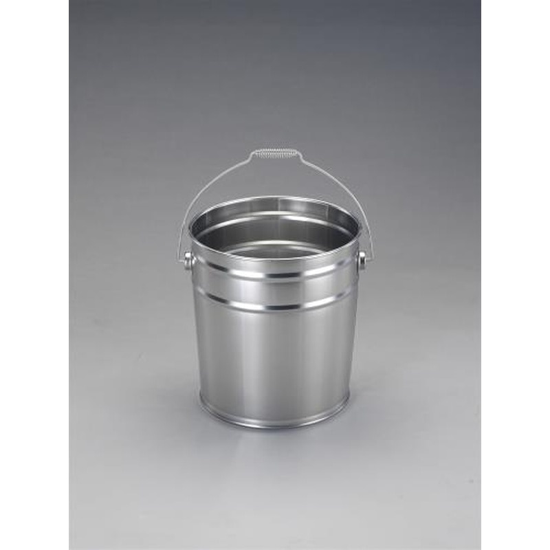 エスコ EA508S-118 18Lバケツ(ステンレス製) 1個（ご注文単位1個）【直送品】