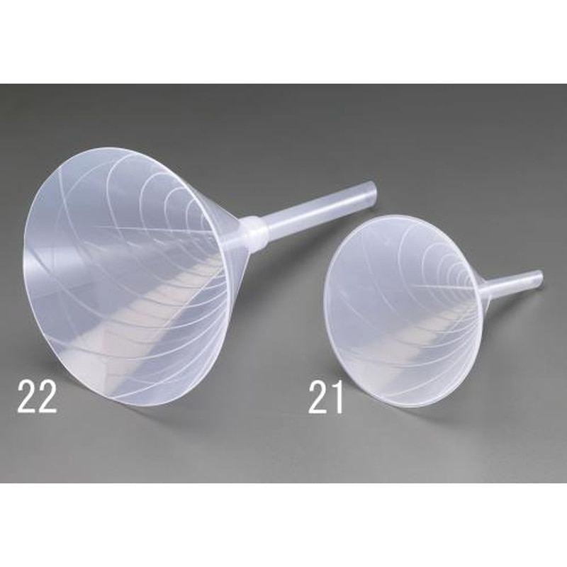 エスコ EA991BL-23 φ300mmじょうご(ポリプロピレン製) 1個（ご注文単位1個）【直送品】