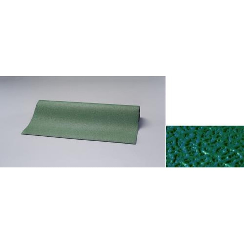 エスコ EA997RB-43 1.0x2.0m/9.0mmクッションシート(緑) 1個（ご注文単位1個）【直送品】