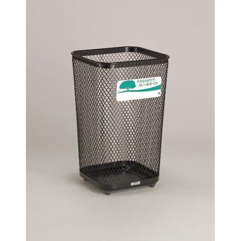 エスコ EA995AA-50C 445x710mm/103Lごみかご(黒) 1個（ご注文単位1個）【直送品】