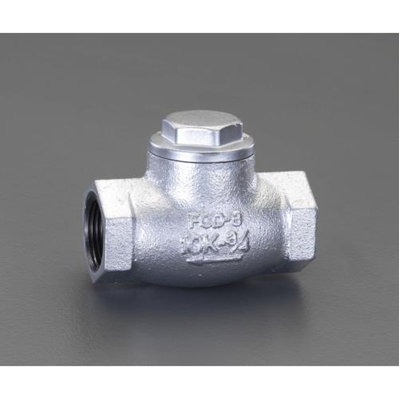 エスコ EA465AF-14 1・1/2”リフトチャッキバルブ(ダクタイル鋳鉄製) 1個（ご注文単位1個）【直送品】