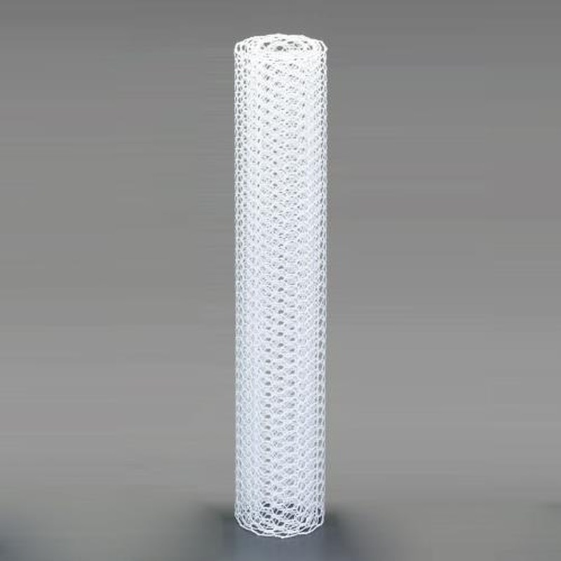 エスコ EA952AC-216 450x1000mm/16mm目亀甲網(鉄ビニール被覆/白) 1個(ご注文単位1個)【直送品】