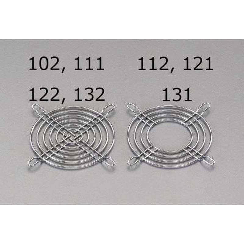 エスコ EA940DY-121[92mmファン用]フィンガーガード(吐出側用) 1個（ご注文単位1個）【直送品】