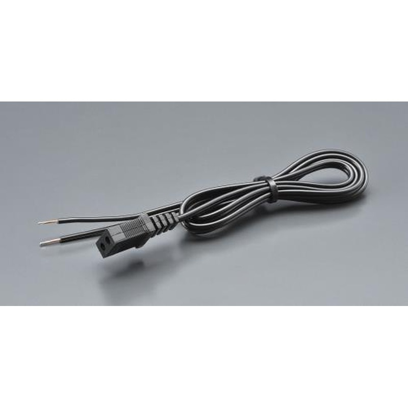 エスコ EA940DY-201 ファン用プラグコード(80・92・120x25mm用) 1個(ご注文単位1個)【直送品】