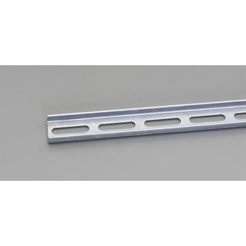 エスコ EA439AB-43 44.4x17x400mmチャンネル(穴付) 1個（ご注文単位1個）【直送品】