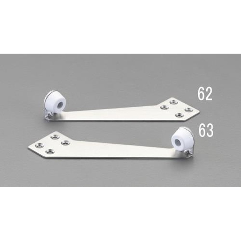 エスコ EA951LG-63 115mm戸当り(上枠付/左) 1個(ご注文単位1個)【直送品】