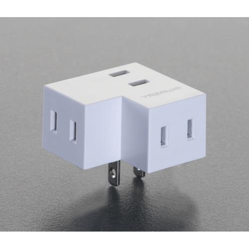 エスコ EA940CD-34 AC125V/15AL型三口タップ 1個（ご注文単位1個）【直送品】