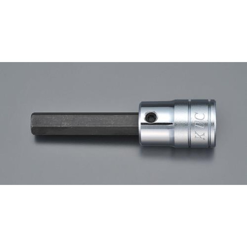 エスコ EA618PW-104 3/8”DR/3/16”x61mm［HEX]ビットソケット 1個（ご注文単位1個）【直送品】