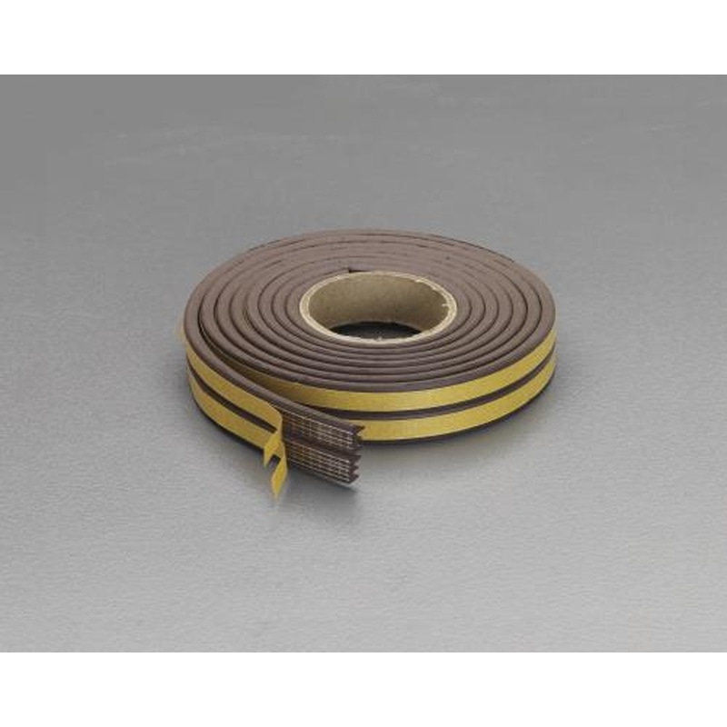 エスコ EA944KD-3 5.5x9mm/2m戸当りクッションテープ(P型) 1個（ご注文単位1個）【直送品】