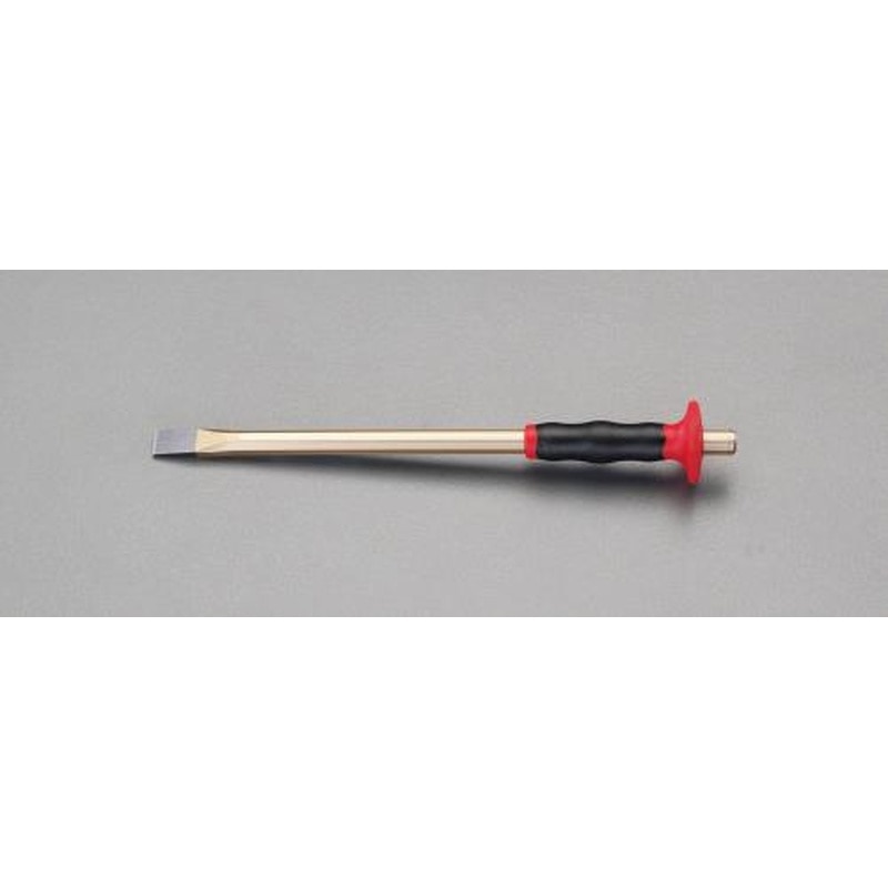 エスコ EA572DC-2 12x250mm電工チゼル(グリップ付) 1個(ご注文単位1個)【直送品】