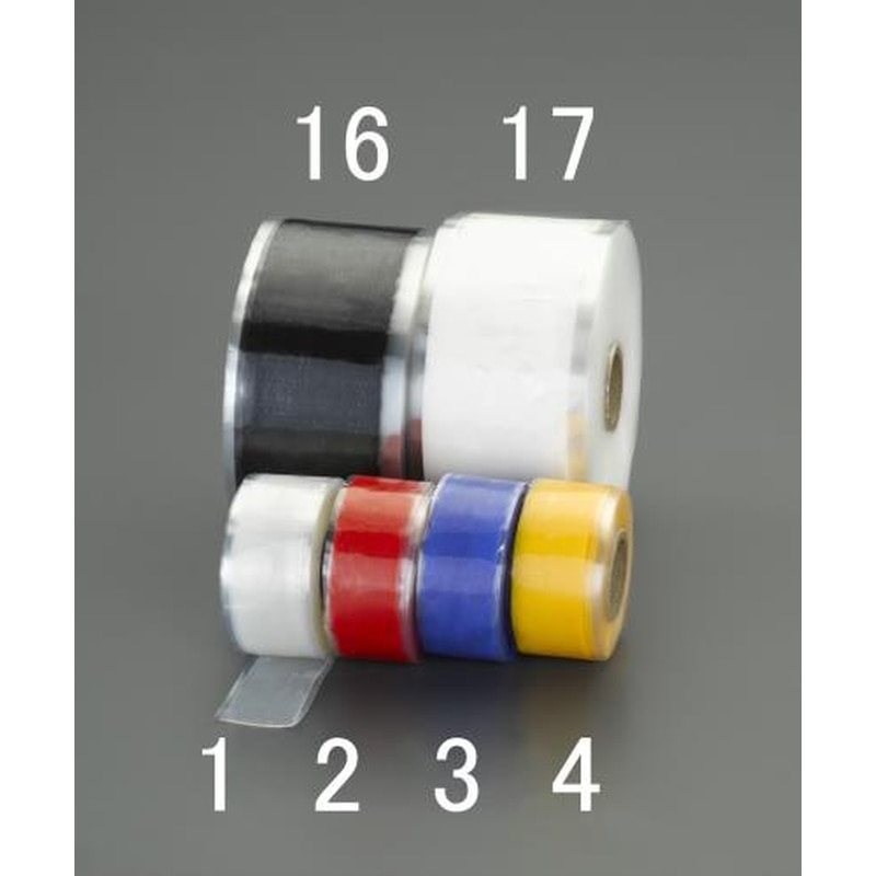 エスコ EA944RG-16 50.8mmx10.97m自己融着絶縁テープ(ブラック) 1個（ご注文単位1個）【直送品】