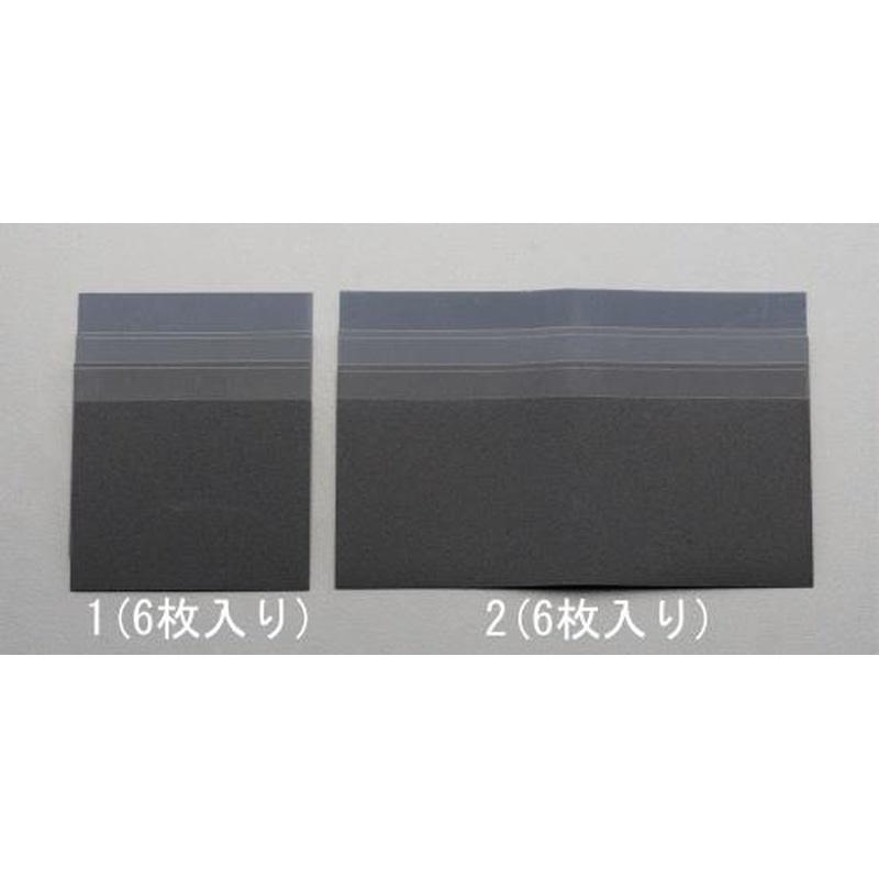 エスコ EA366C-1 93x115㎜耐水ペーパーセット(6枚) 1個（ご注文単位1個）【直送品】