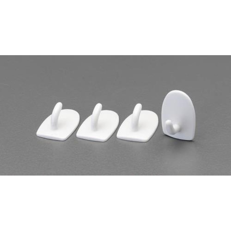 エスコ EA638LL-31 0.5kgフック(粘着付/4個) 1個(ご注文単位1個)【直送品】