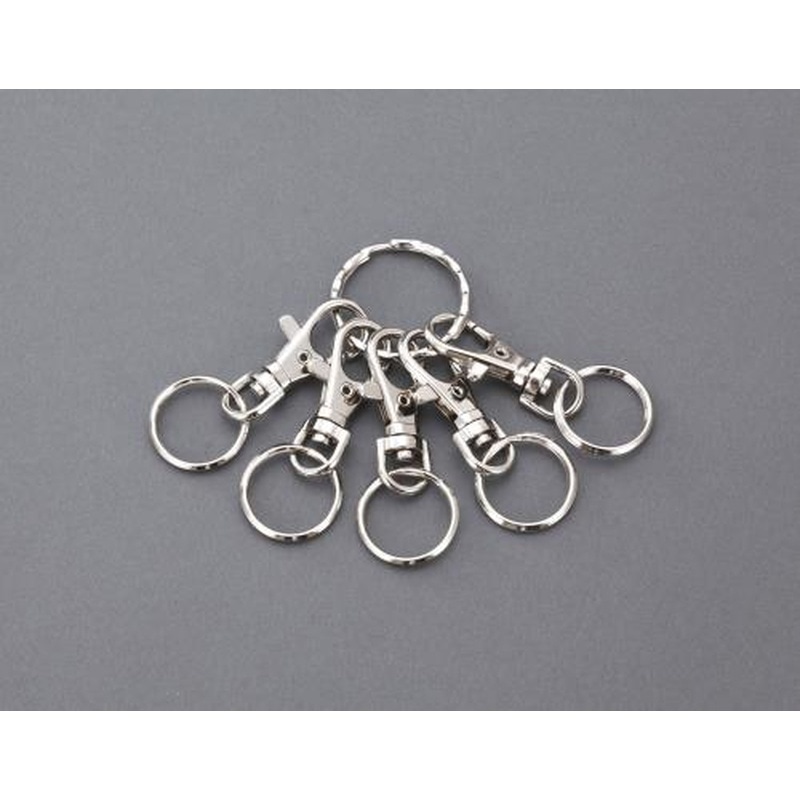 エスコ EA916ZD-20 キーリング(5連) 1個（ご注文単位1個）【直送品】